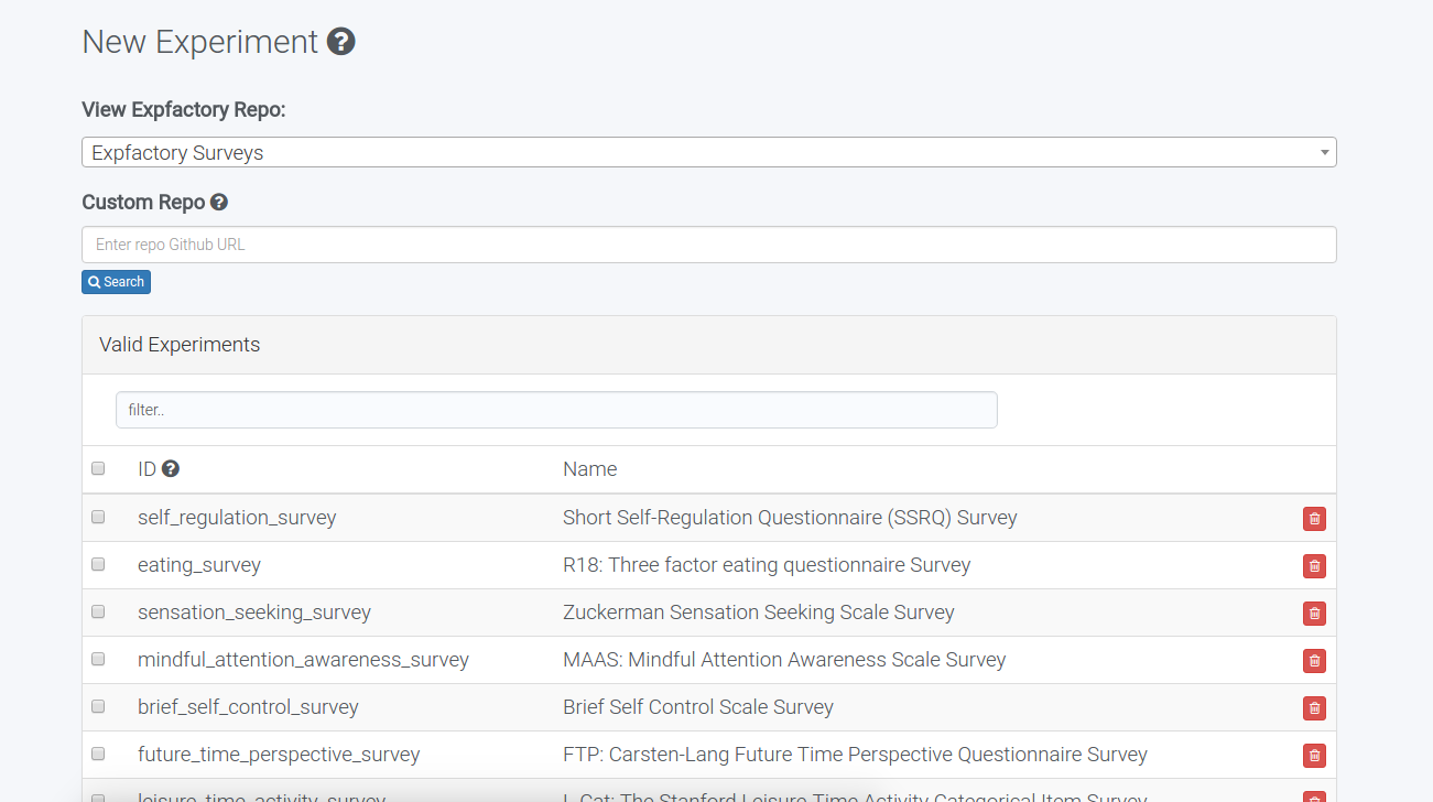 The Experiment Factory · Open Source Stanford